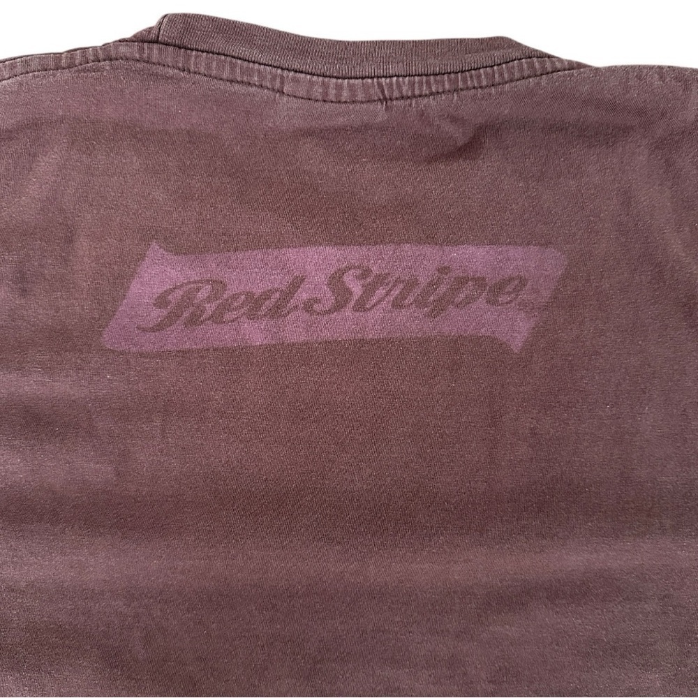 🇯🇲🍺 Red Stripe Jamaican Lager Brown Graphic Tee | Size L - Picture 9 of 10